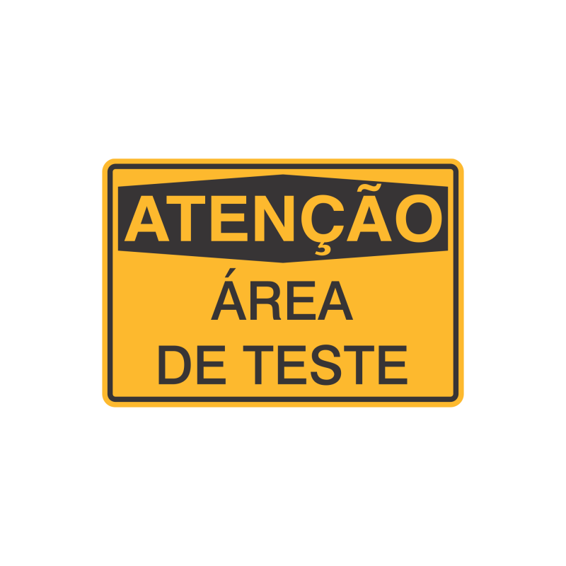 Placa de Atenção - Imagem 13