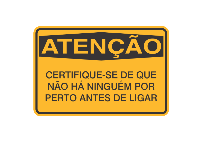 Placa de Atenção - Imagem 4