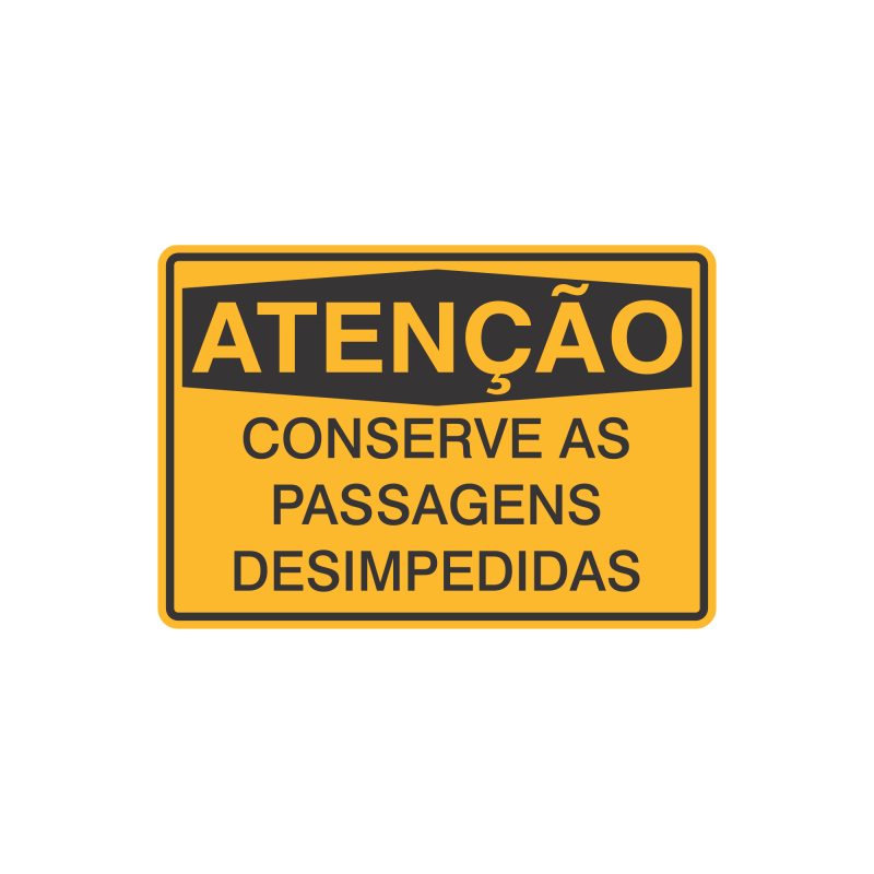 Placa de Atenção - Imagem 24