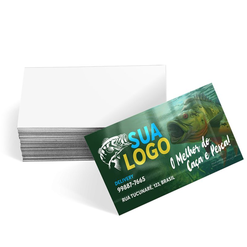 Cartão de Visita 4x0 cores - 250 Gramas - Verniz UV Total Frente - Imagem 7