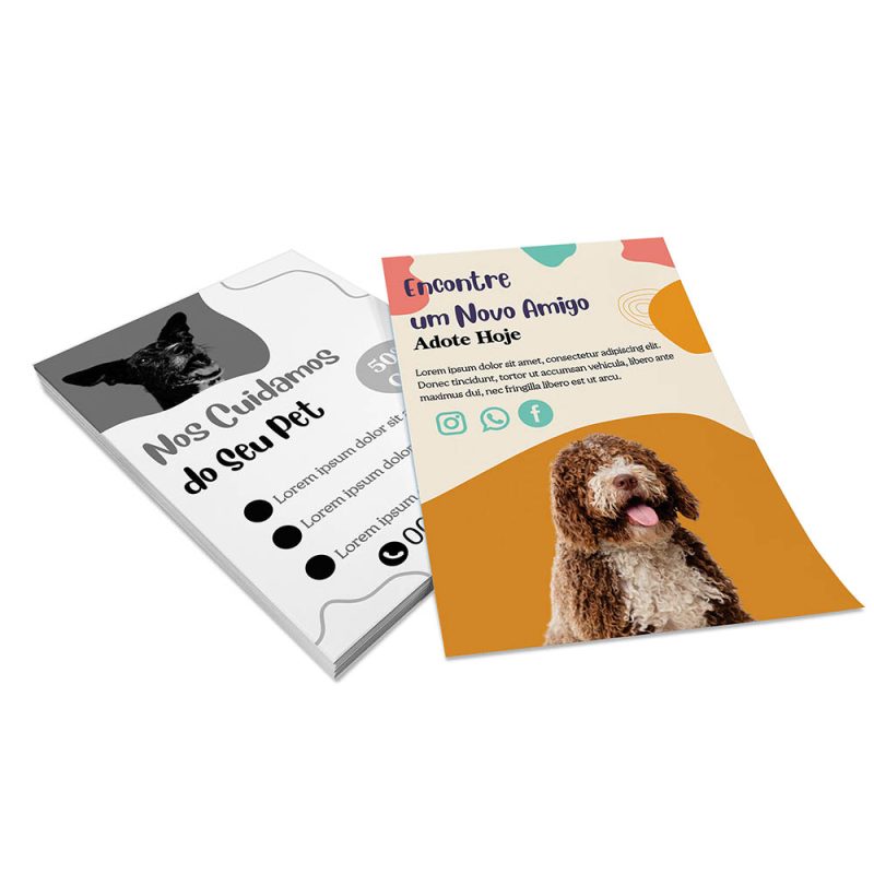 Panfletos, Flyers e Folhetos 4x1 cores - 90 Gramas - Sem Verniz - 10x14cm - Imagem 6