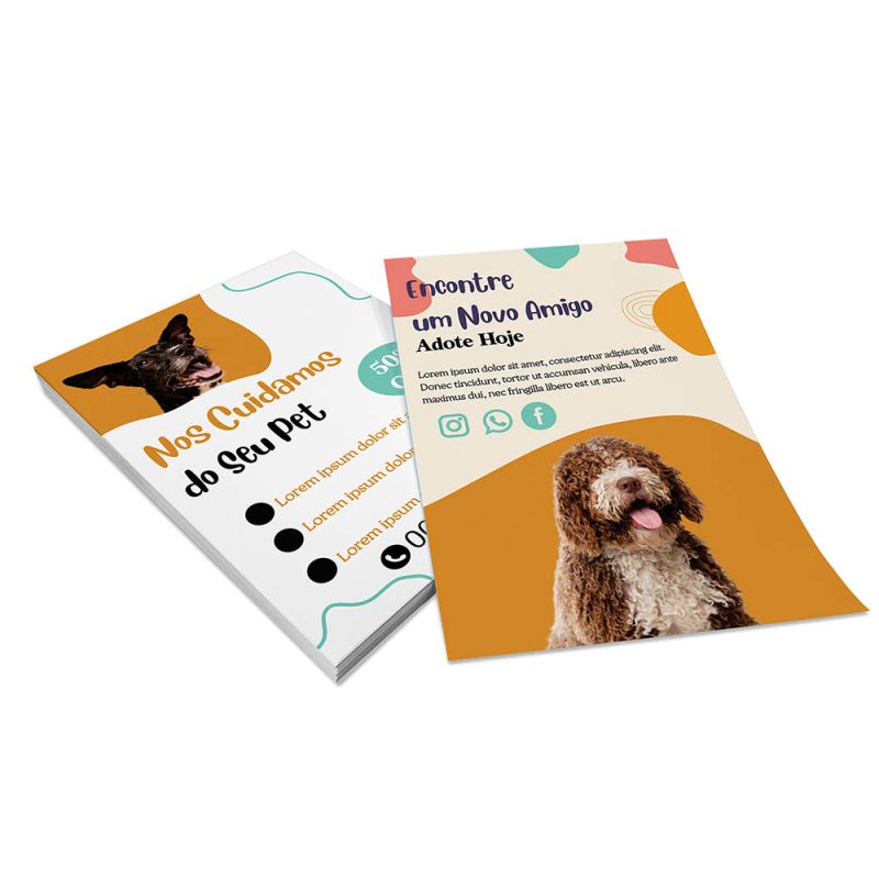 Panfletos, Flyers e Folhetos 4x4 cores - 90 Gramas - Sem Verniz - 10x14cm - Imagem 5