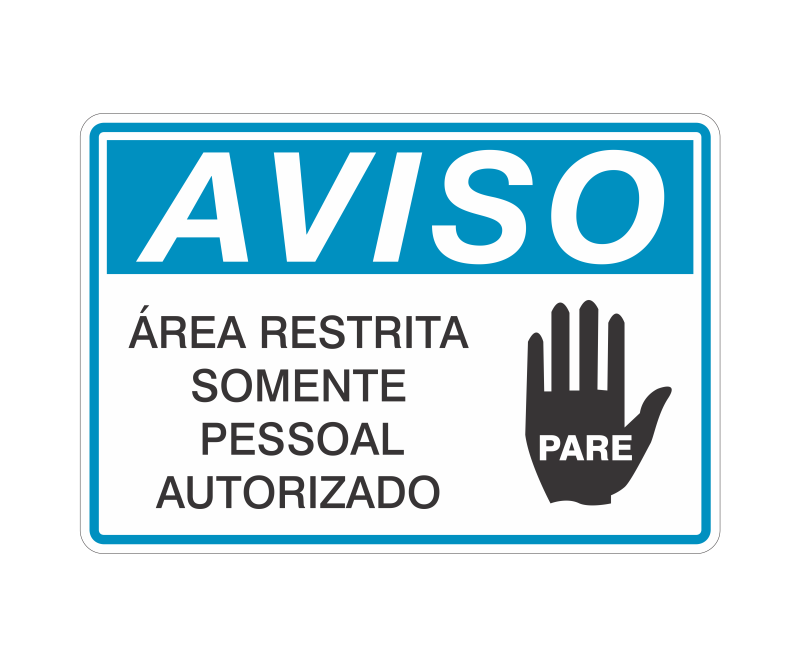 Placa de Aviso - Imagem 16