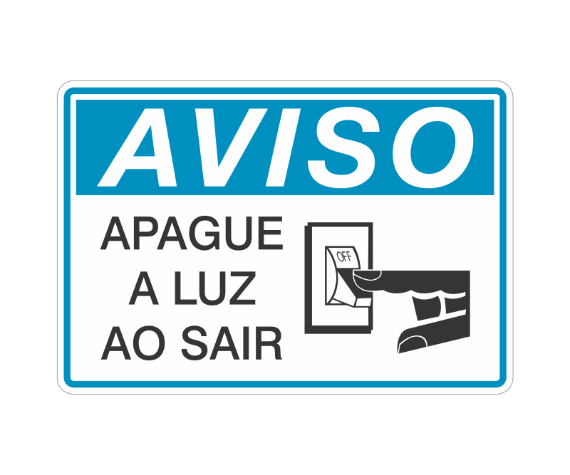 Placa de Aviso - Imagem 18