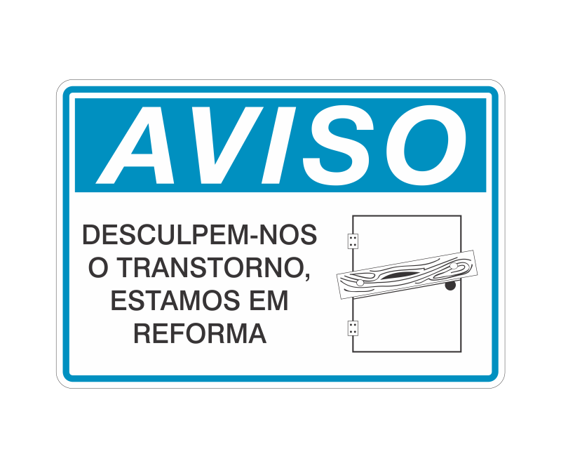 Placa de Aviso - Imagem 21