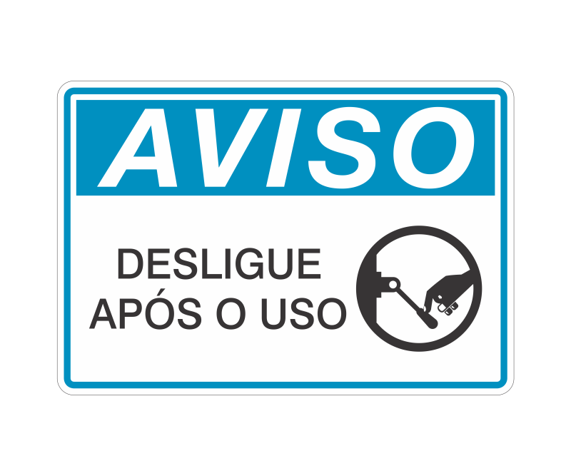 Placa de Aviso - Imagem 22