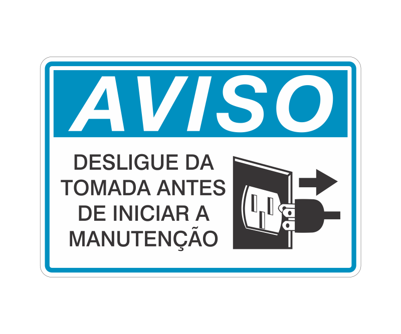 Placa de Aviso - Imagem 23