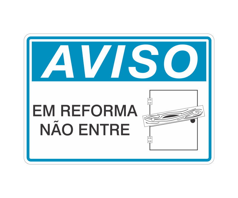 Placa de Aviso - Imagem 26