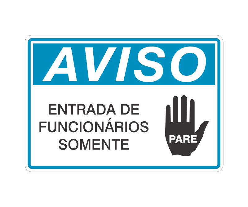 Placa de Aviso - Imagem 27