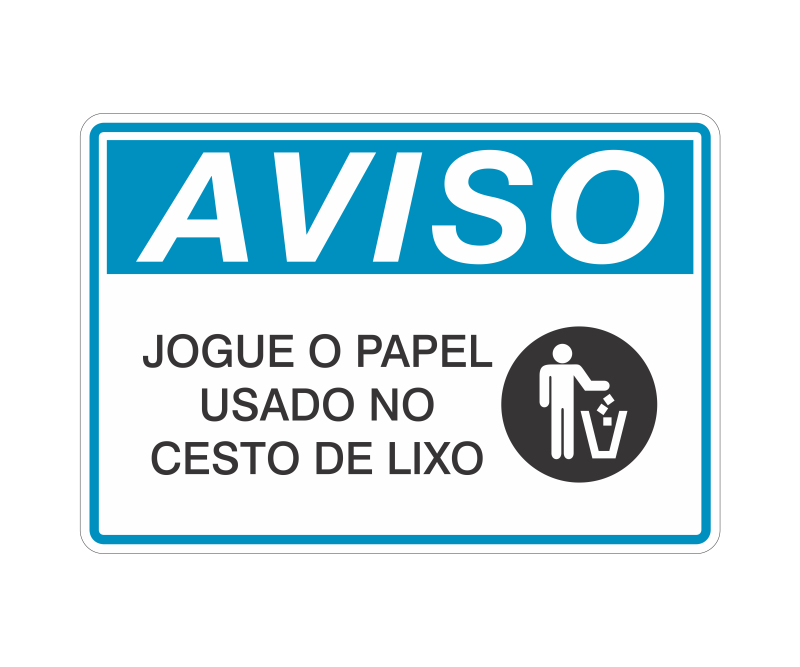 Placa de Aviso - Imagem 36