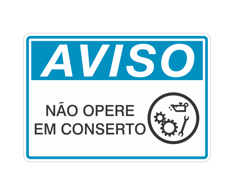 Placa de Aviso - Imagem 51