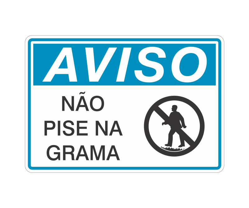 Placa de Aviso - Imagem 52