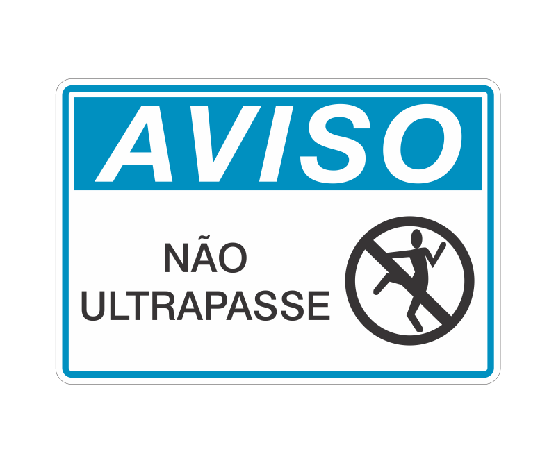 Placa de Aviso - Imagem 53