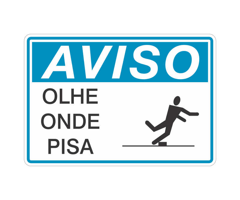 Placa de Aviso - Imagem 57