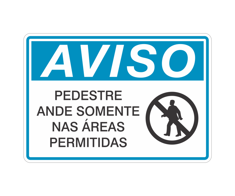 Placa de Aviso - Imagem 59