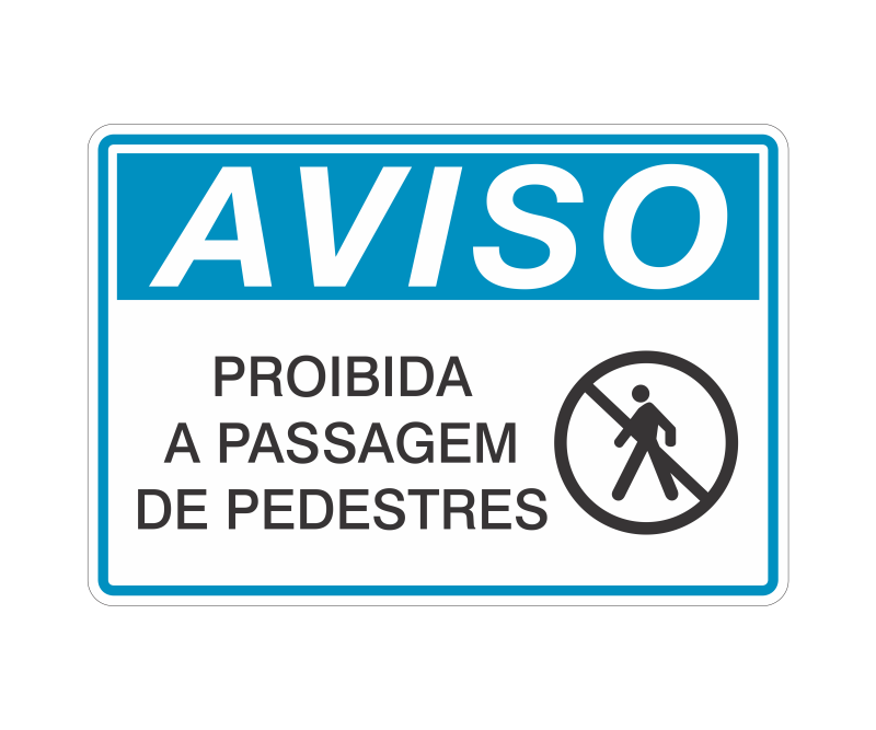 Placa de Aviso - Imagem 62