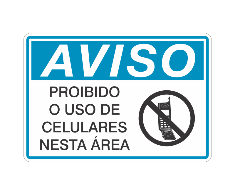 Placa de Aviso - Imagem 66