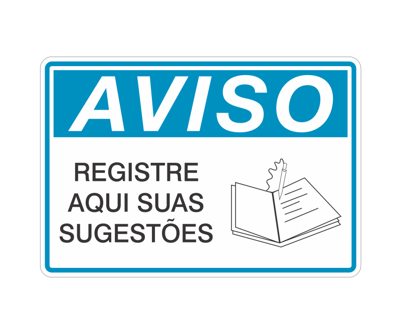 Placa de Aviso - Imagem 67