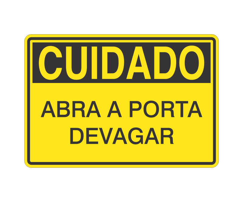 Placa de Cuidado - Imagem 12