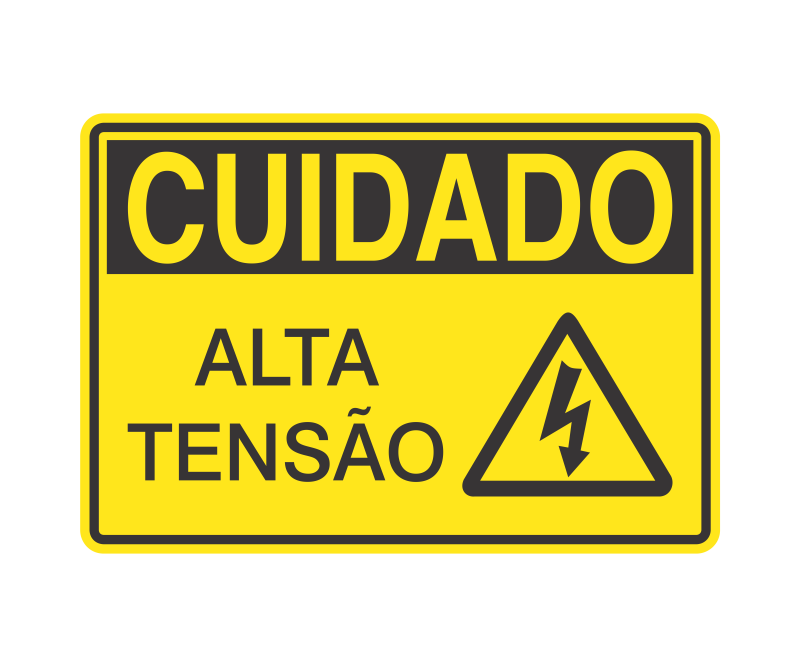 Placa de Cuidado - Imagem 16
