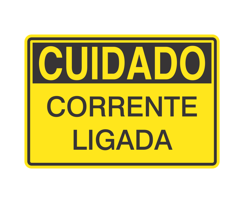 Placa de Cuidado - Imagem 25