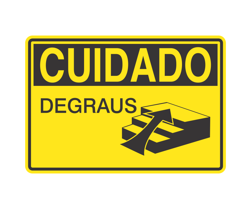 Placa de Cuidado - Imagem 29
