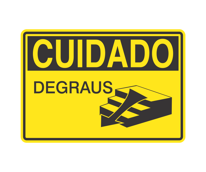 Placa de Cuidado - Imagem 30