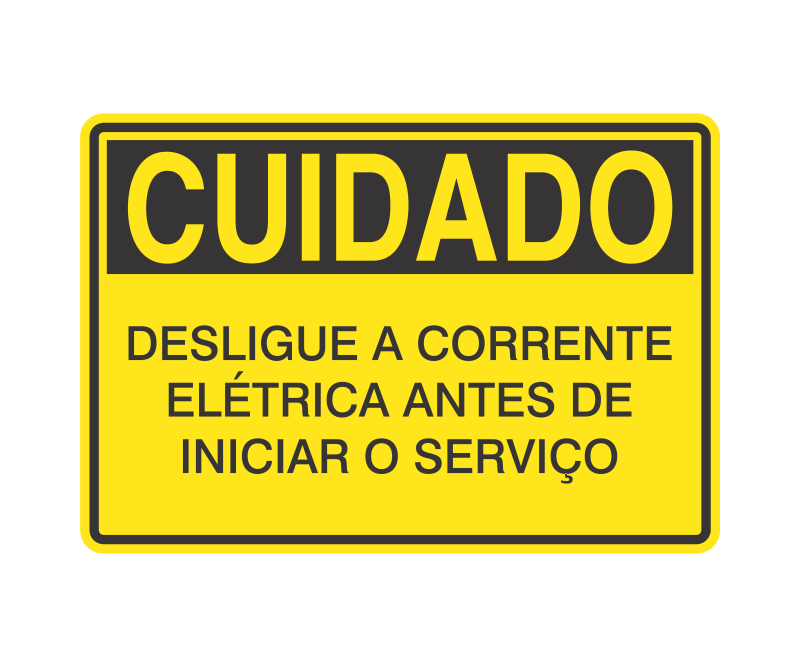 Placa de Cuidado - Imagem 32
