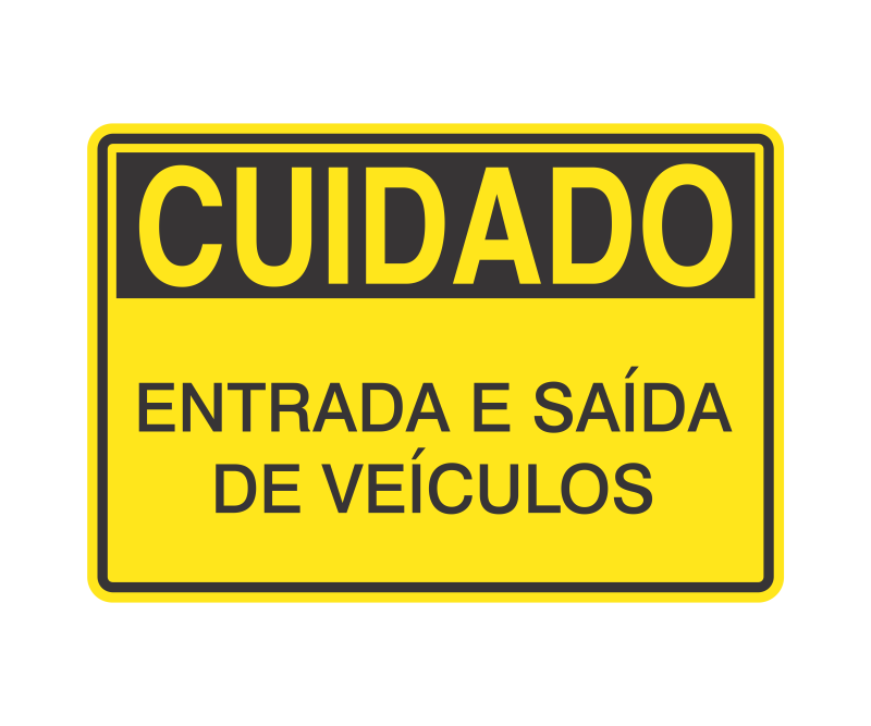 Placa de Cuidado - Imagem 36