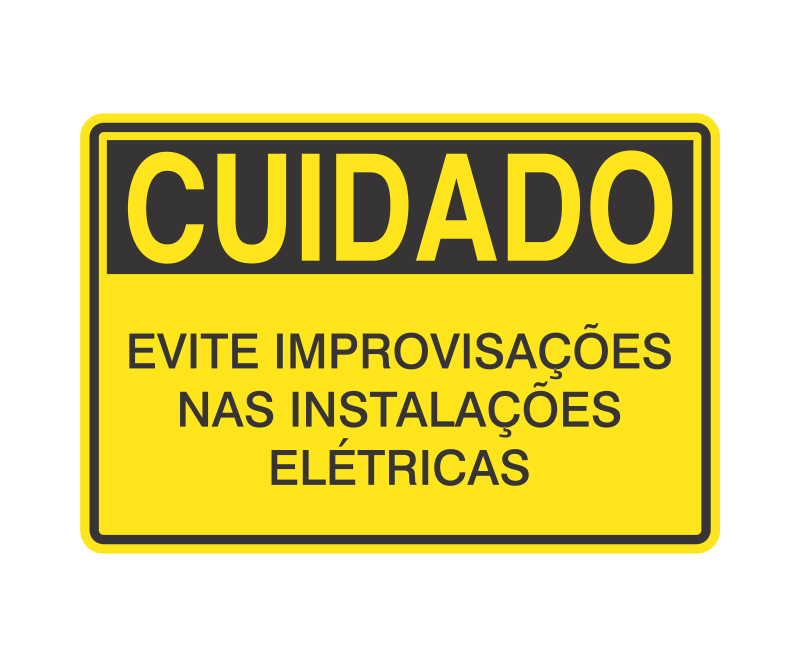 Placa de Cuidado - Imagem 38
