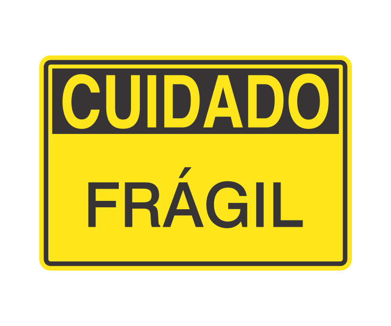 Placa de Cuidado - Imagem 41