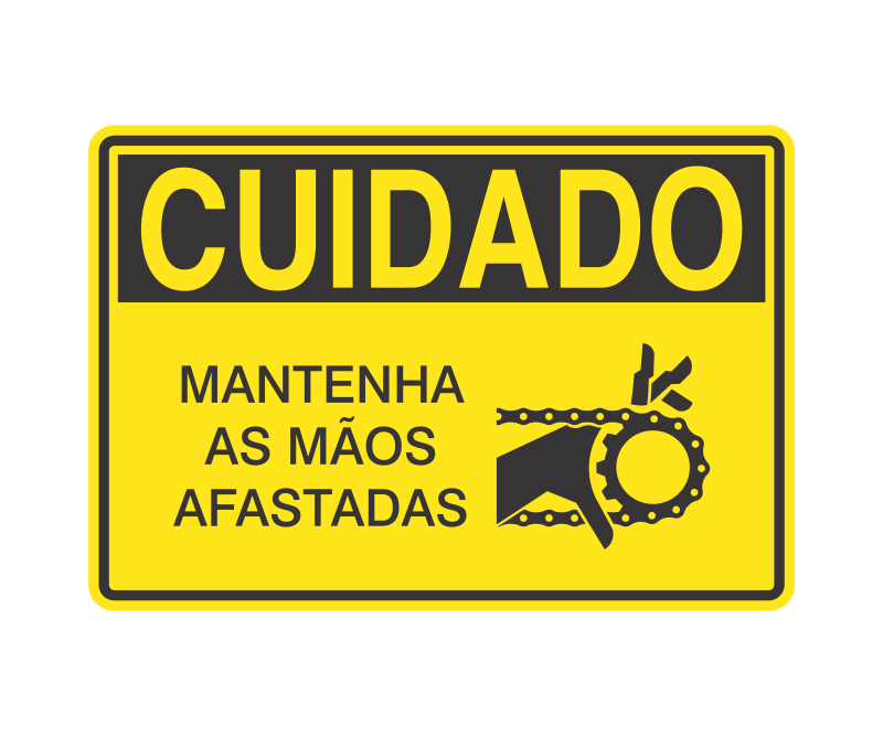 Placa de Cuidado - Imagem 52
