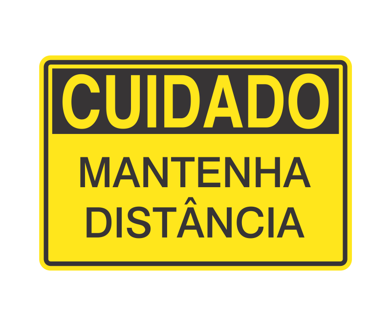 Placa de Cuidado - Imagem 56