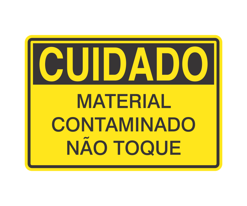 Placa de Cuidado - Imagem 60