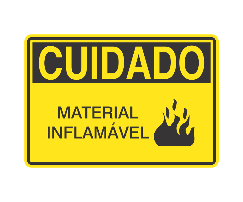 Placa de Cuidado - Imagem 61