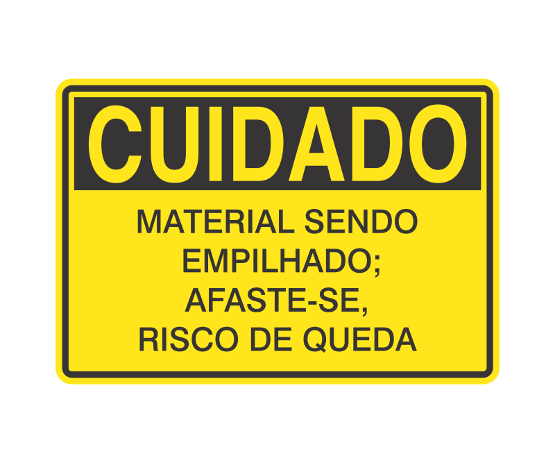 Placa de Cuidado - Imagem 62