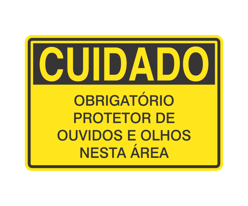 Placa de Cuidado - Imagem 83