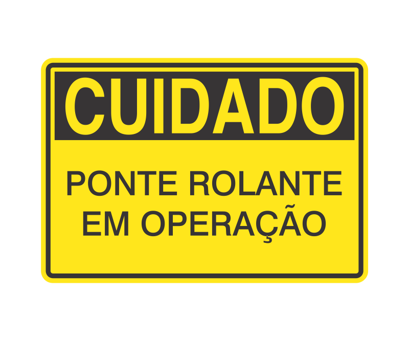 Placa de Cuidado - Imagem 95