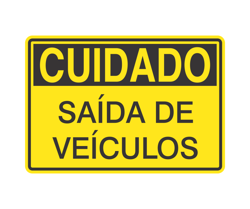 Placa de Cuidado - Imagem 106