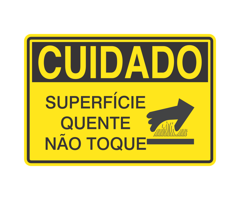 Placa de Cuidado - Imagem 109
