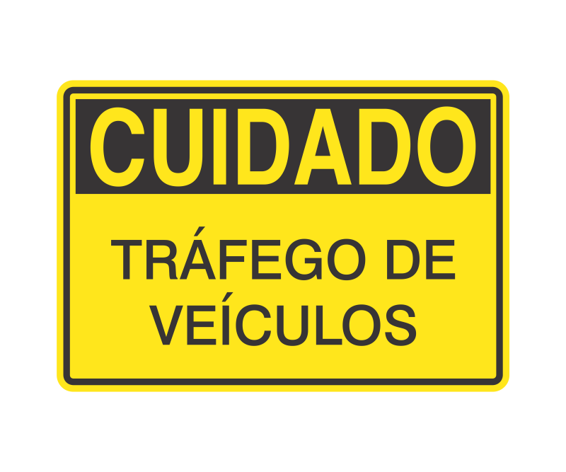 Placa de Cuidado - Imagem 113