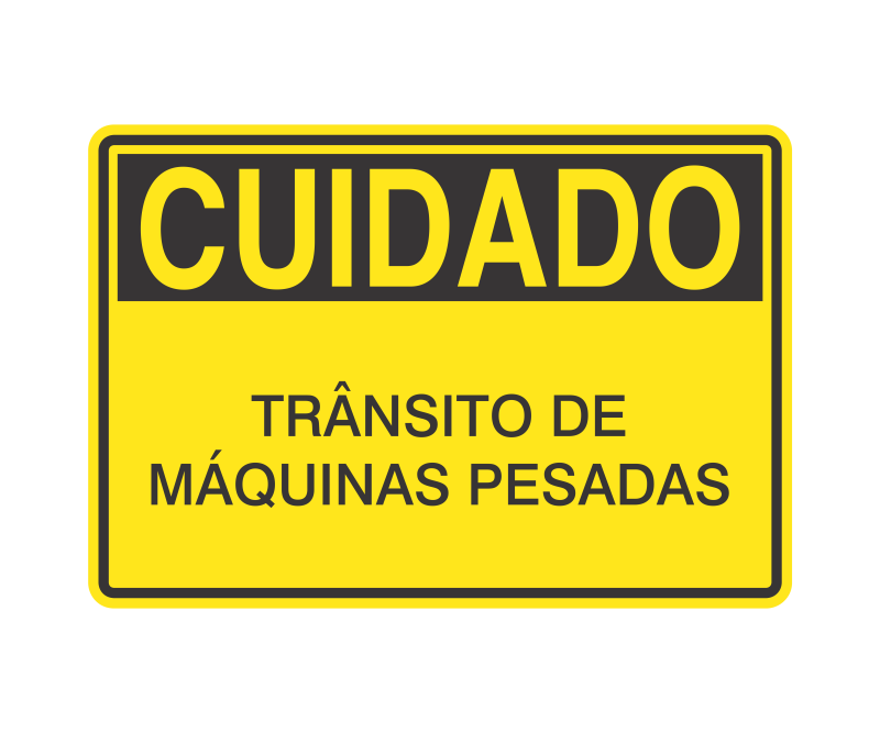 Placa de Cuidado - Imagem 114