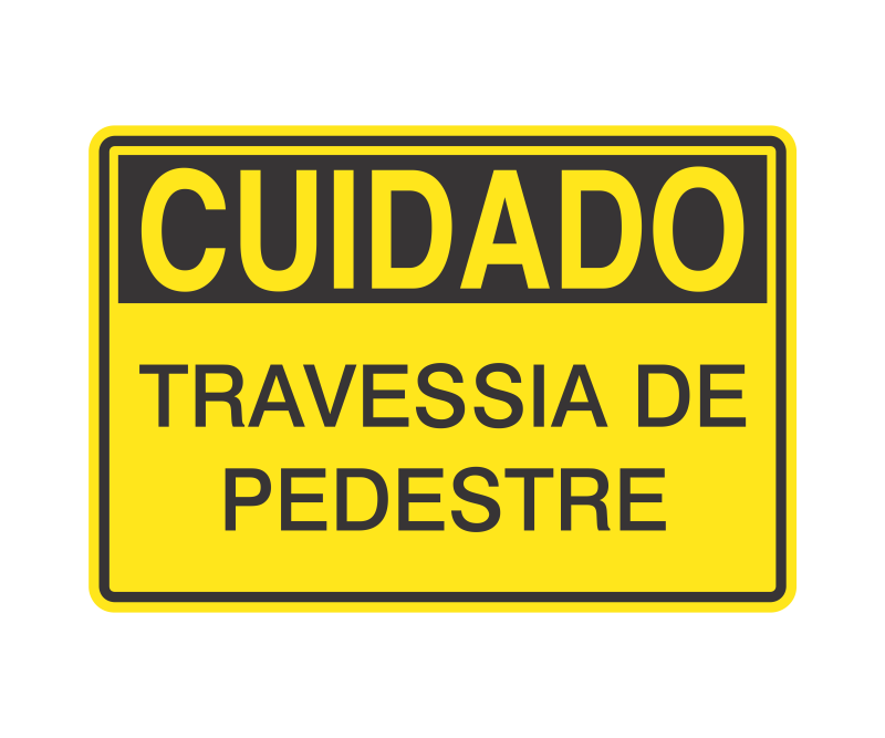 Placa de Cuidado - Imagem 115