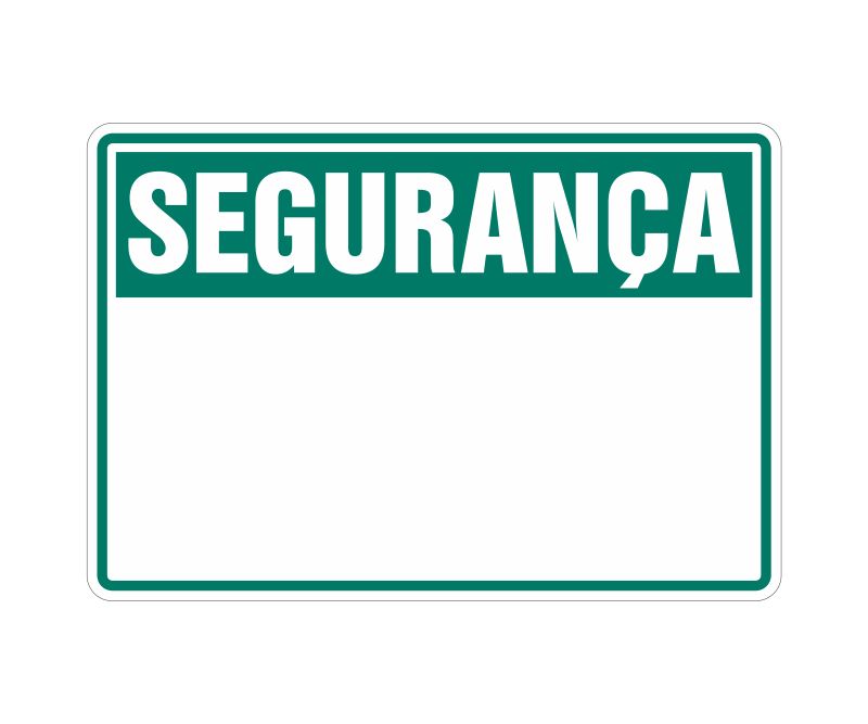Placa de Segurança - Imagem 34
